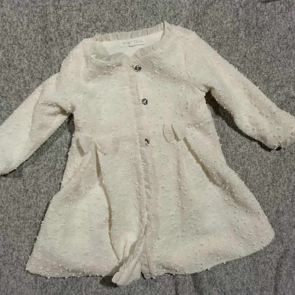 Toddler Christmas dress and coat set - Picture 3 of 8